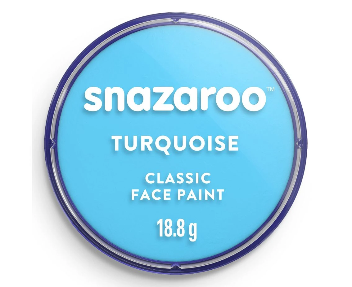 Snazaroo Classic Face Paint 18ml Turquoise